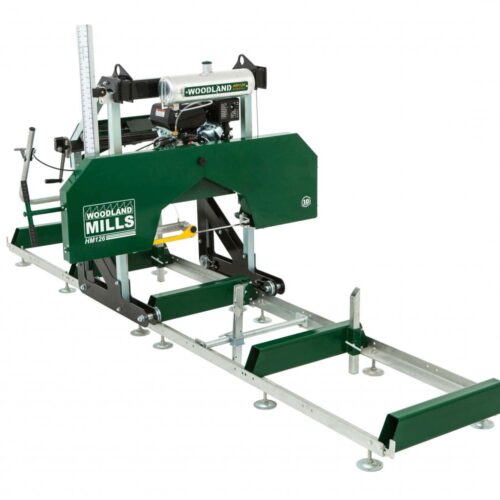 WOODLAND MILLS – HM126 – Aserradero móvil térmico de 9,5 HP – Diámetro de corte 660 mm