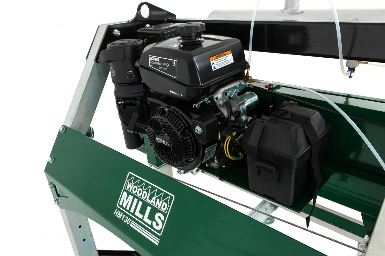 WOODLAND MILLS – HM130MAX – Sierra de troncos eléctrica de 400 V – Diámetro de corte de 760 mm – 7500 W - Imagen 5