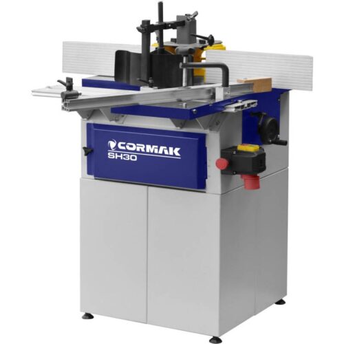 CORMAK – SH30 – Minifresadora de taller de 3 velocidades con eje intercambiable – Potencia 1500 W