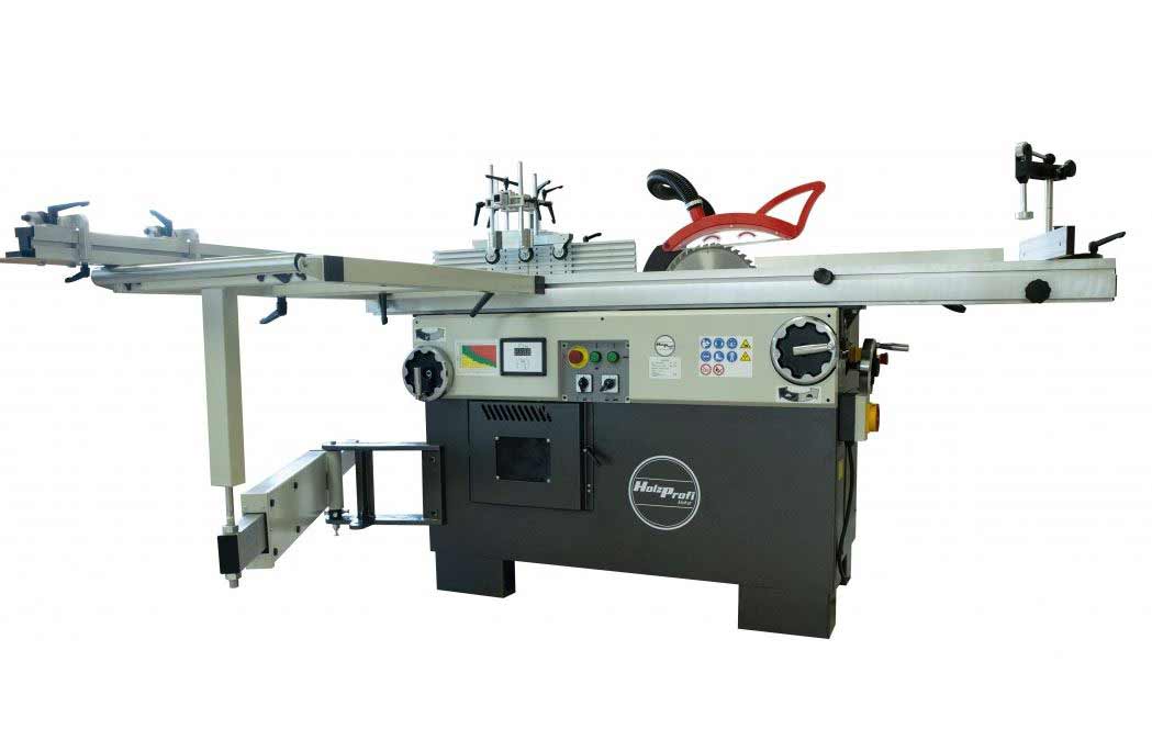 HOLZPROFI MAKER – TS315I – Sierra fresadora combinada con carro de aluminio y soporte de hoja 2000 x 270 mm – 3000 W – 230 V - Imagen 3