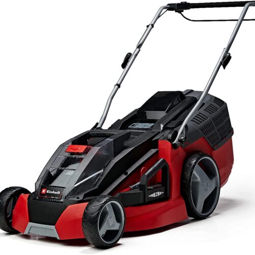 EINHELL – GE-CM 43 Li M Kit (2×4.0Ah) Cortacésped inalámbrico 43 cm 600m²