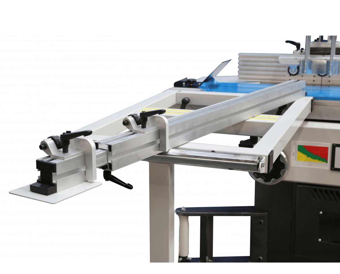 HOLZPROFI MAKER – TS315I – Sierra fresadora combinada con carro de aluminio y soporte de hoja 2000 x 270 mm – 3000 W – 230 V - Imagen 4