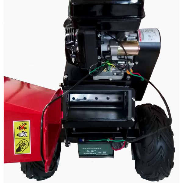 Trituradora de ramas de 15 HP con arranque eléctrico – Alto caudal ELECTROPOWER - Imagen 10